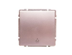 KOS66 Przycisk /światło/ aluminium 664013