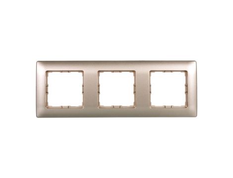 VENA Ramka potrójna satyna 515083