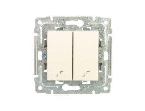 DANTE Łącznik schodowy podwójny krem 450319