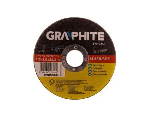 Tarcza tnąca do metalu 115 x 1.0 x 22.2 mm, 41 A60-T-BF, INOX