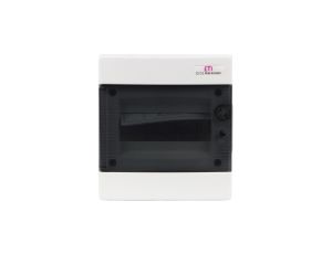 Rozdzielnica modułowa 1x8 podtynkowa /transparentna/ IP40 ECM8PT DIDO 001101010