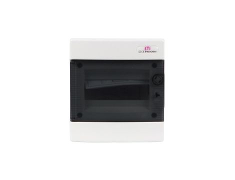 Rozdzielnica modułowa 1x8 podtynkowa /transparentna/ IP40 ECM8PT DIDO 001101010