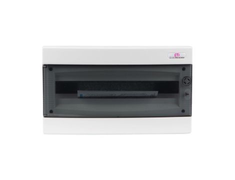 Rozdzielnica modułowa 1x18 podtynkowa /transparentna/ IP40 ECM18PT-S DIDO 001101074