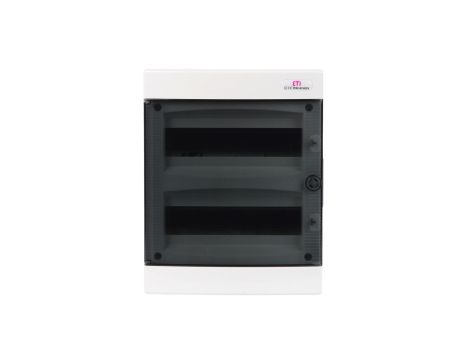 Rozdzielnica modułowa 2x12 podtynkowa /transparentna/ IP40 ECM24PT-S DIDO 001101075
