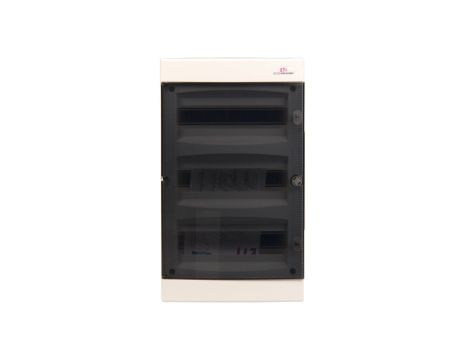 Rozdzielnica modułowa 3x12 podtynkowa /transparentna/ IP40 ECM36PT-S DIDO 001101076