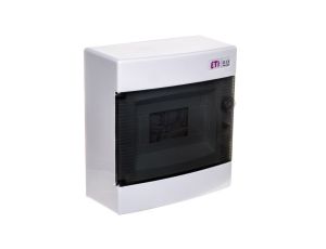 Rozdzielnica modułowa 1x8 natynkowa drzwi dymne / IP 40 400V AC / ECT8PT 001101000