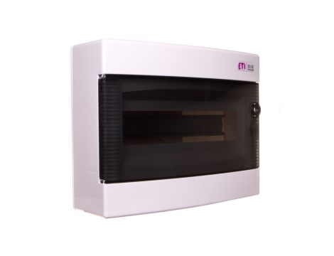 Rozdzielnica modułowa 1x12 natynkowa drzwi dymne / IP 40 400V AC / ECT12PT 001101001