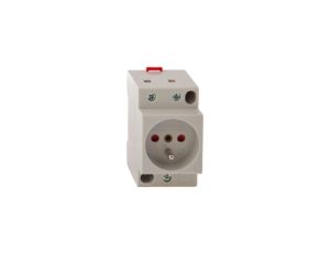 Gniazdo modułowe serwisowe 2P+Z 16A z przesłonami Z-SD230-BS 266876