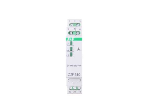 Przekaźnik zaniku i asymetrii faz 10A 1P 4sek 55V CZF-310
