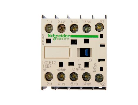 Stycznik mocy 12A 3P 24V AC 1Z 0R LC1K1210B7