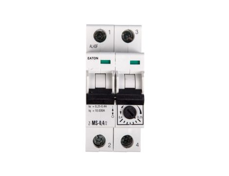 Wyłącznik silnikowy 2P 0,09kW 0,25-0,4A Z-MS-0,40/2 248391
