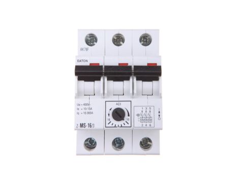 Wyłącznik silnikowy 3P 7,5kW 10-16A Z-MS-16/3 248412