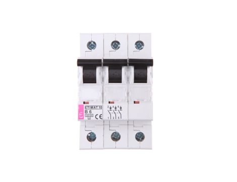 Wyłącznik nadprądowy 3P B 6A 10kA AC ETIMAT10 002125712