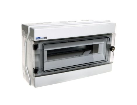 Rozdzielnica hermetyczna modułowa (500V AC ,1000V DC) 1x18 natynkowa IP65 RH-18/Z (z zamkiem) 36.19