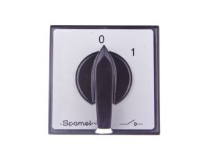 Łącznik krzywkowy 0-1 2P 16A do wbudowania ŁK15-1.828P03