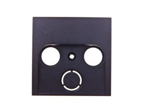 B7. Element centralny do gniazda antenowego 2- i 3-wyjsc antracyt