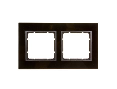 Berker B.7 Ramka podwójna szklana antracyt 10126616