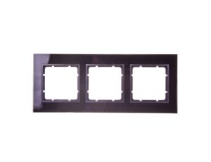 Berker B.7 Ramka antracyt 3-krot. Szklana 10136616