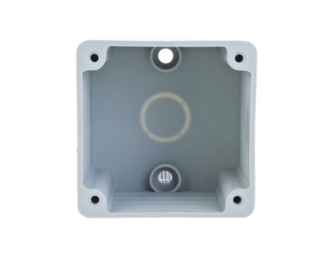 Puszka natynkowa do gniazd tablicowych 75x75mm IP44 80000