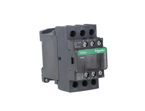 TeSys Deca Stycznik mocy 25A 3P 110V DC 1Z 1R LC1D25FD