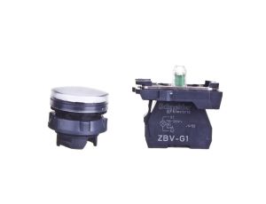 Lampka sygnalizacyjna 22mm biała 110-120V AC XB5AVG1