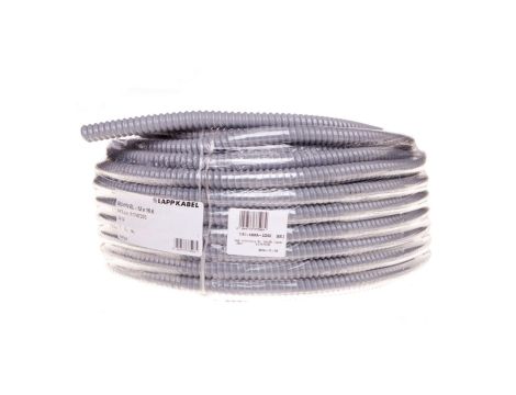 Rura ochronna karbowana PVC SILVYN EL 12x16,4 ciemnoszara 61747370 /30m/