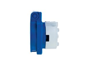 Gniazdo tablicowe 10/16A 2P+Z SCHUKO 230V niebieskie IP54 105-0b