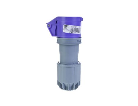 Gniazdo przenośne 16A 2P 24V fioletowe IP44 TWIST 262v