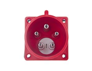Wtyczka tablicowa (zwrotnica faz) 32A 5P 400V czerwona IP44 8625-6