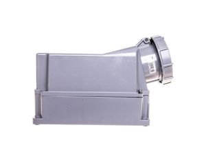 Gniazdo stałe 125A 5P 500V czarne IP67 POWER TWIST 145-7