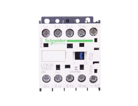 Stycznik mocy 6A 3P 24V DC 1Z 0R LP1K0610BD3