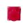 Gniazdo tablicowe skośne 32A 5P 400V /100x97/ czerwone IP44 425-6f9