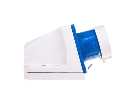 Wtyczka odbiornikowa z zatyczką 16A 3P 230V niebieska IP44 513-6t