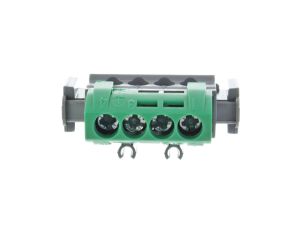 Listwa zaciskowa 4-otwory zielona IP2x Z-4 004830