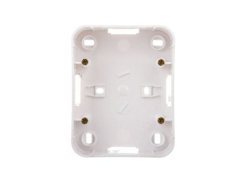 COSMO Puszka natynkowa podwójna do gniazda podwójnego biała 310495