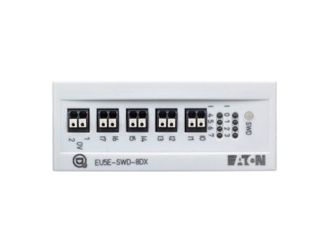 Moduł wejść cyfrowych 8 wejść 24V DC SmartWire-DT EU5E-SWD-8DX 116381