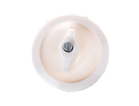 Berker 1930/GLASSERIE/PALAZZO Plakietka do łącznika obrotowego śnieżnobiała 1647