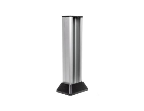 Simon Connect Minikolumna ALC jednostronna 4xK45 anodyzowane aluminium/ szary grafit ALC312/8/14