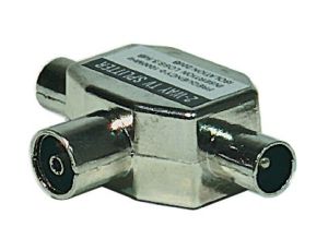 Rozgałęźnik antenowy R-TV 2xIEC EU 2501 J0199