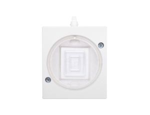 LAMBDA Łącznik hermetyczny schodowy IP44 biały ŁNH-3L/00