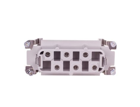 Wklad złącza 6P+PE żeński 35A 500V EPIC H-BS 6 BS 1-6 10171000
