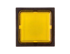 Lampka sygnalizacyjna 25x25mm żółta 24V AC/DC Q25LF-GE 089252