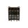 Blok rozdzielczy 4-biegunowy 250A 150mm2 / 1x70mm2 lub 1x50mm2, lub 1x35mm2, lub 2x35mm2 037400