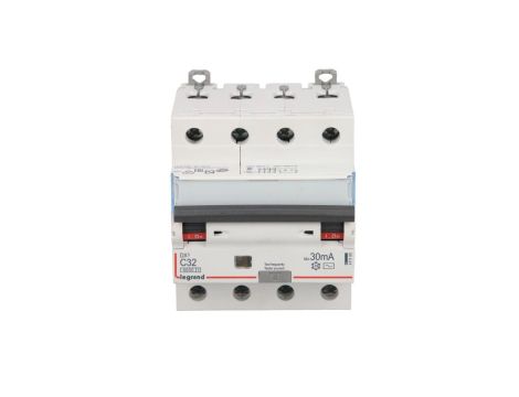 Wyłącznik różnicowo-nadprądowy 4P 32A C 0,03A typ AC P314 DX3 411189