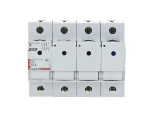 Rozłącznik bezpiecznikowy 3P+N 25A D02 R323 606756
