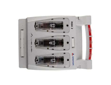 Rozłącznik izolacyjny bezpiecznikowy 400A RBK 2 pro /zaciski mostkowe 50-185mm2/ 63-811685-011
