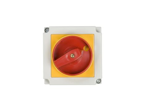 Łącznik krzywkowy awaryjny 0-1 3P 16A w obudowie 4G16-10-PK S6 63-241669-021