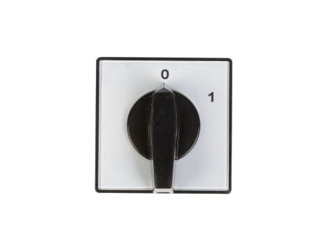 Łącznik krzywkowy 0-1 4P 25A do wbudowania 4G25-92-U R114 63-840396-031
