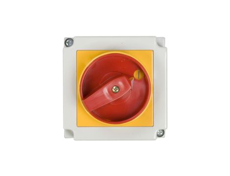 Łącznik krzywkowy awaryjny 0-1 3P 25A w obudowie 4G25-10-PK S6 63-241673-031