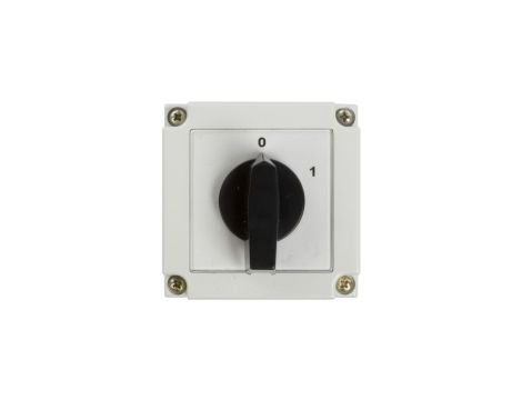 Łącznik krzywkowy 0-1 3P 10A w obudowie IP55 4G10-10-PK R014 63-840306-011